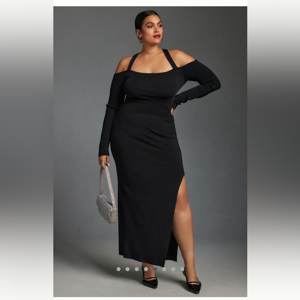 NWT Anthro Little Black Dress